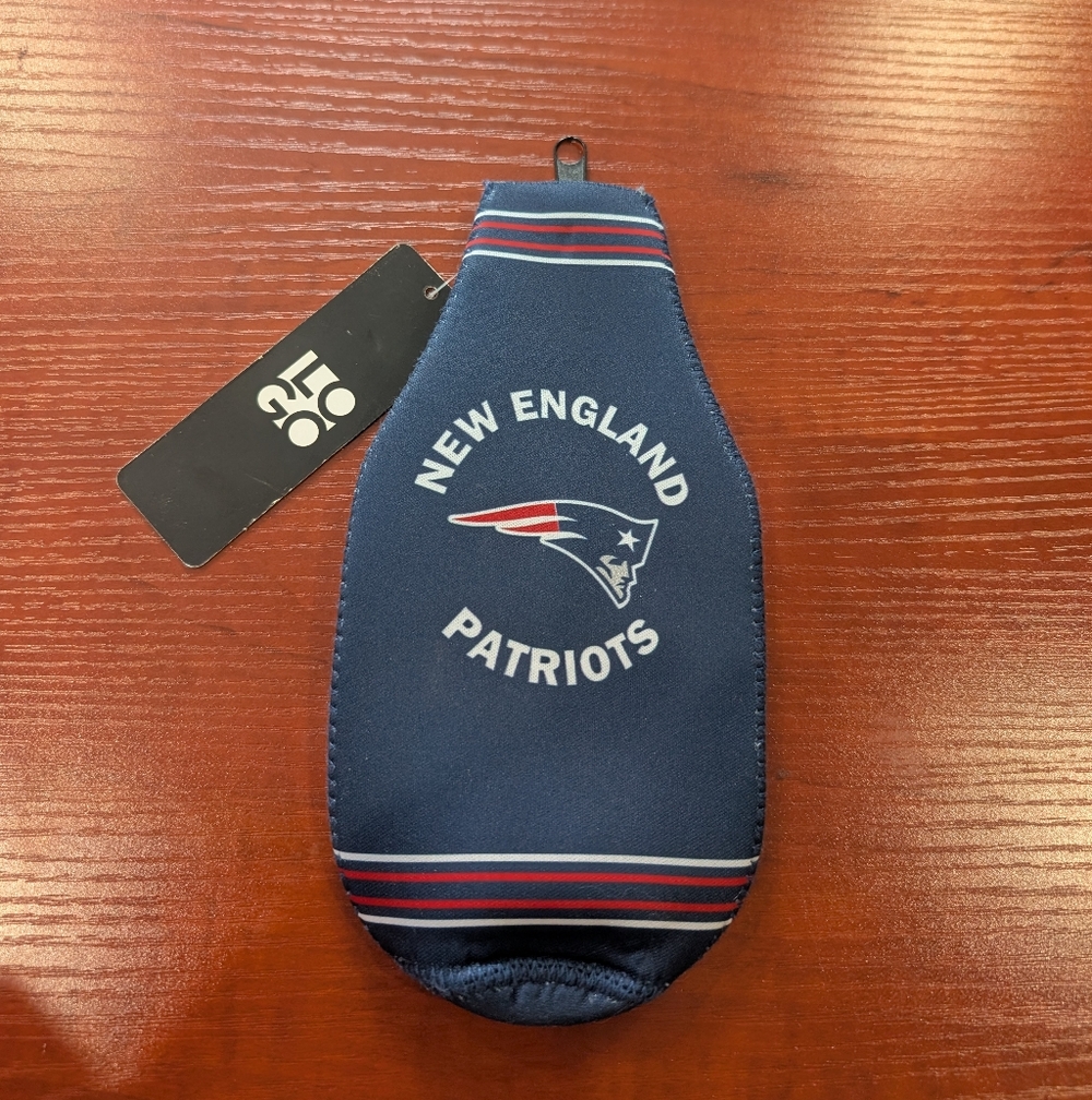 New England Patriots Bottle Koozie